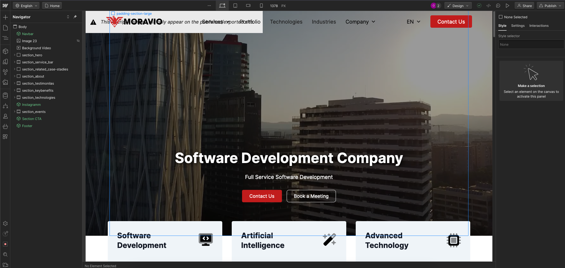 weflow development review Moravio
