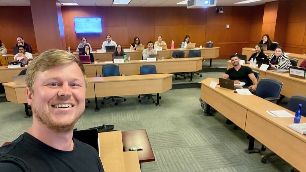 Moravio at FIU MBA lecture